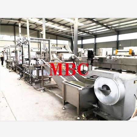 200kg potato french fires processing production line / potato frozen french fries making machine